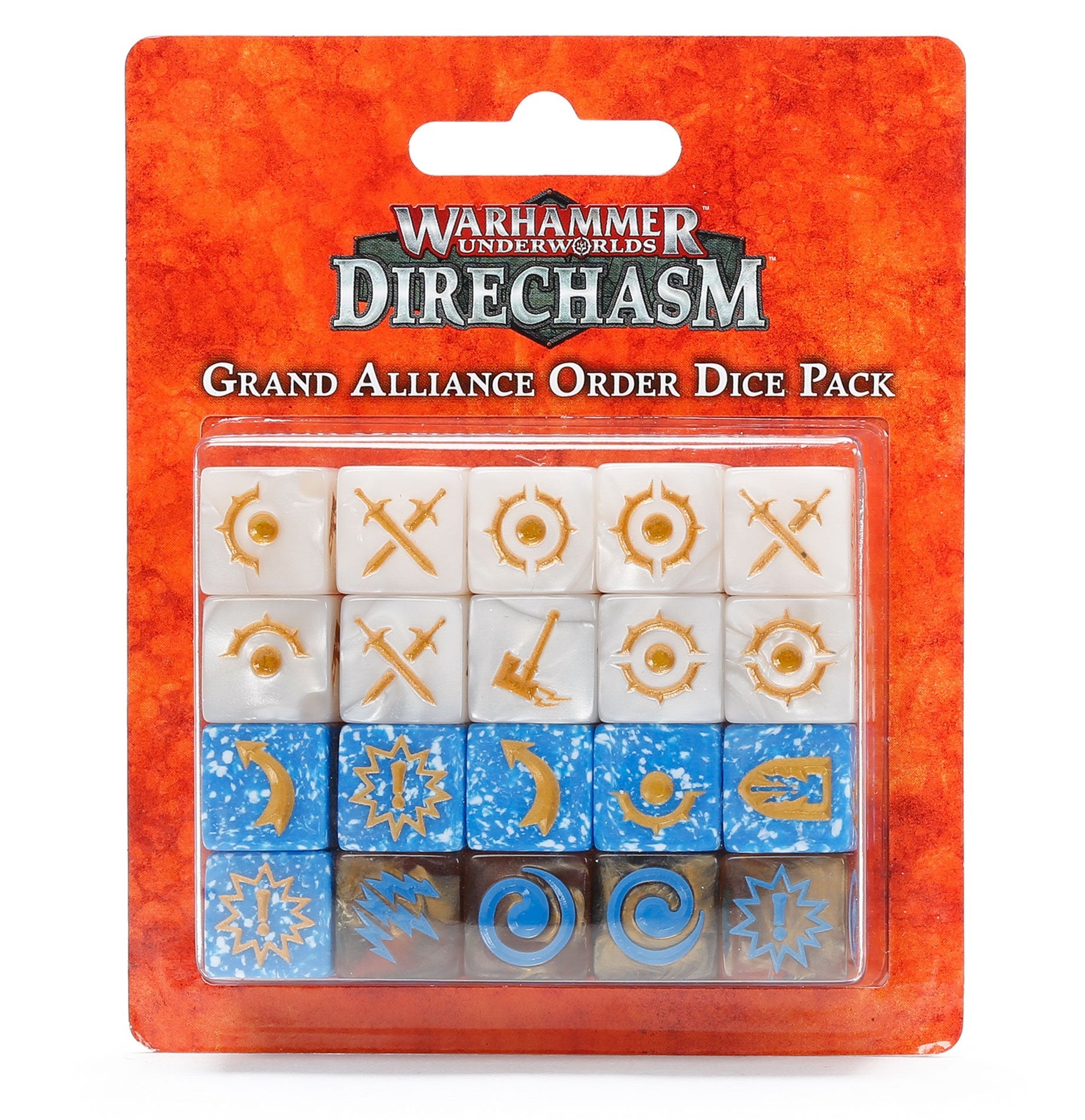 Warhammer Underworlds: Grand Alliance Order Dice Pack | Odin's Place