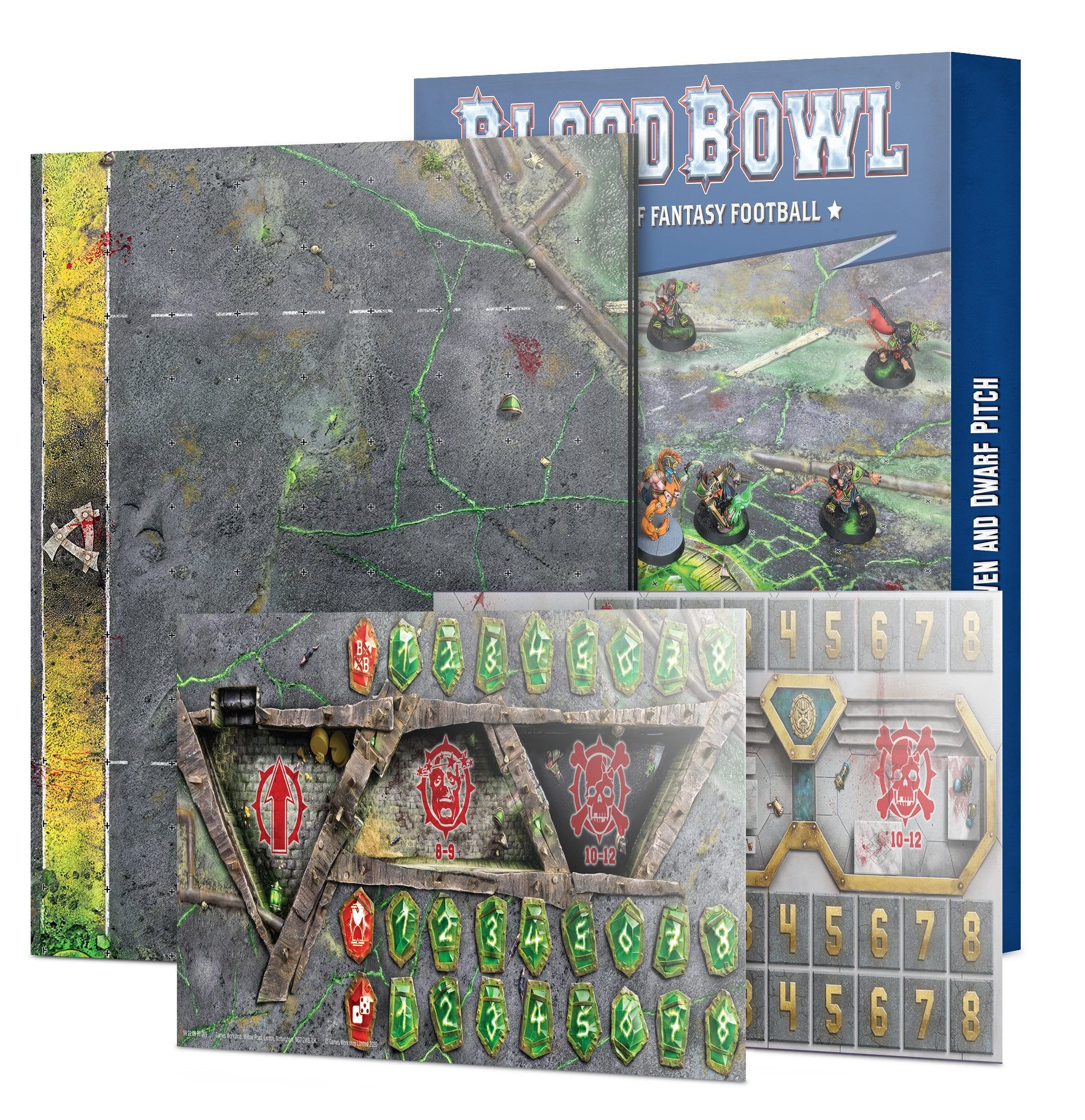 Blood Bowl: Skaven and Dwarf Pitch | Odin's Place