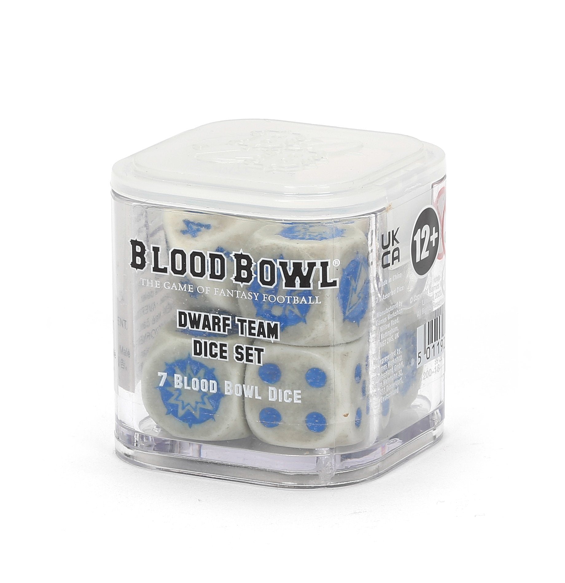 Blood Bowl: Dwarf Team Dice Set | Odin's Place