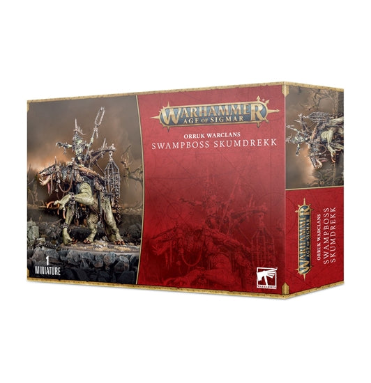 Warhammer Age of Sigmar: Orruk Warclans Swampboss Skumdrekk | Odin's Place