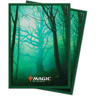 Ultra Pro Matte Sleeves: MTG Forrest 100CT | Odin's Place