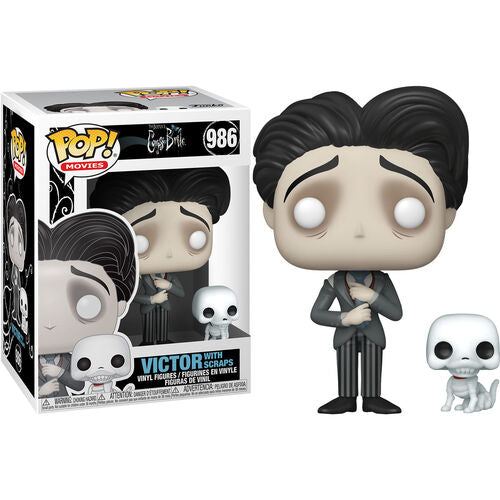 Funko Pop! Corpse Bride Victor with Scraps | Odin's Place