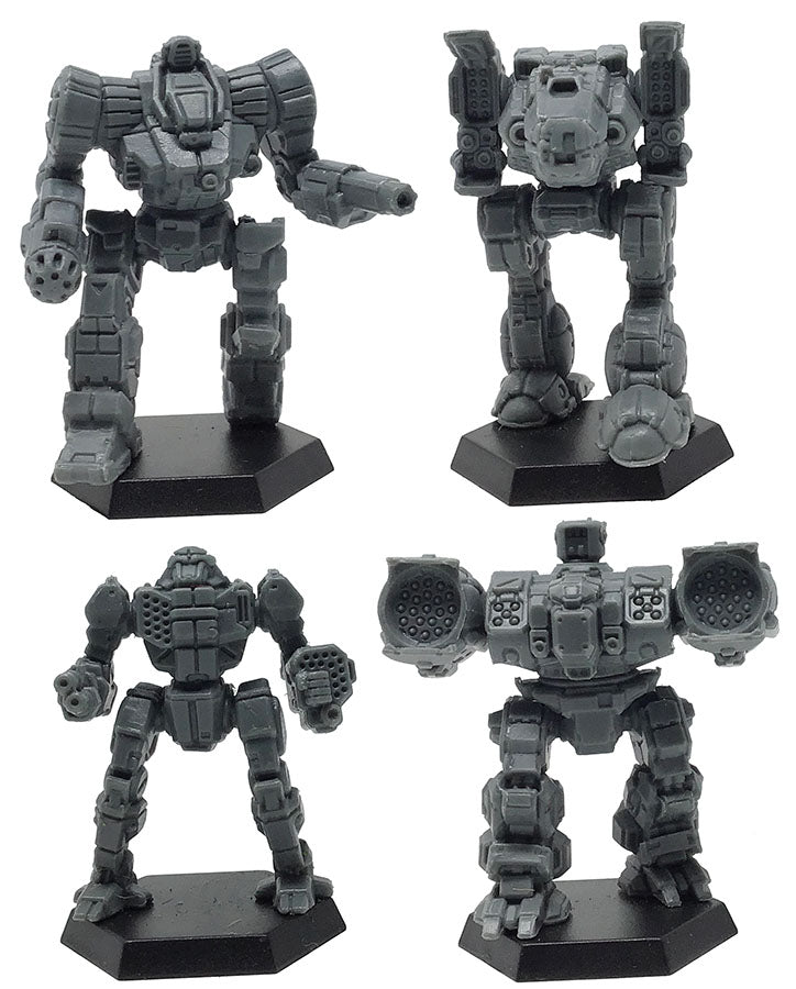 Battletech: Inner Sphere Fire Lance Miniatures Pack | Odin's Place