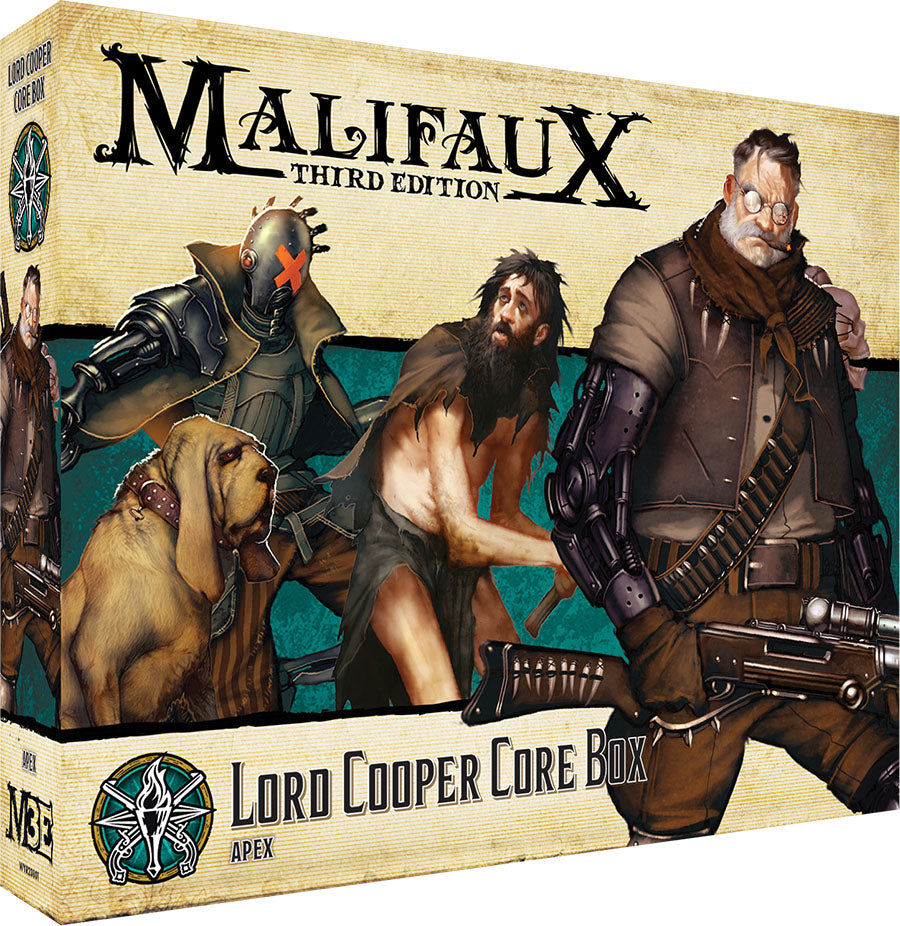 Malifaux 3E: Explorer's Society Lord Cooper Core Box | Odin's Place
