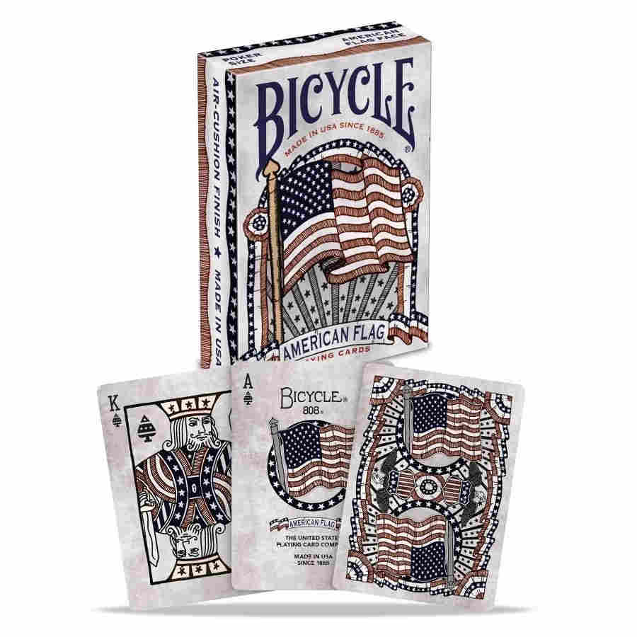 Bicycle Playing Cards: American Flag | Odin's Place