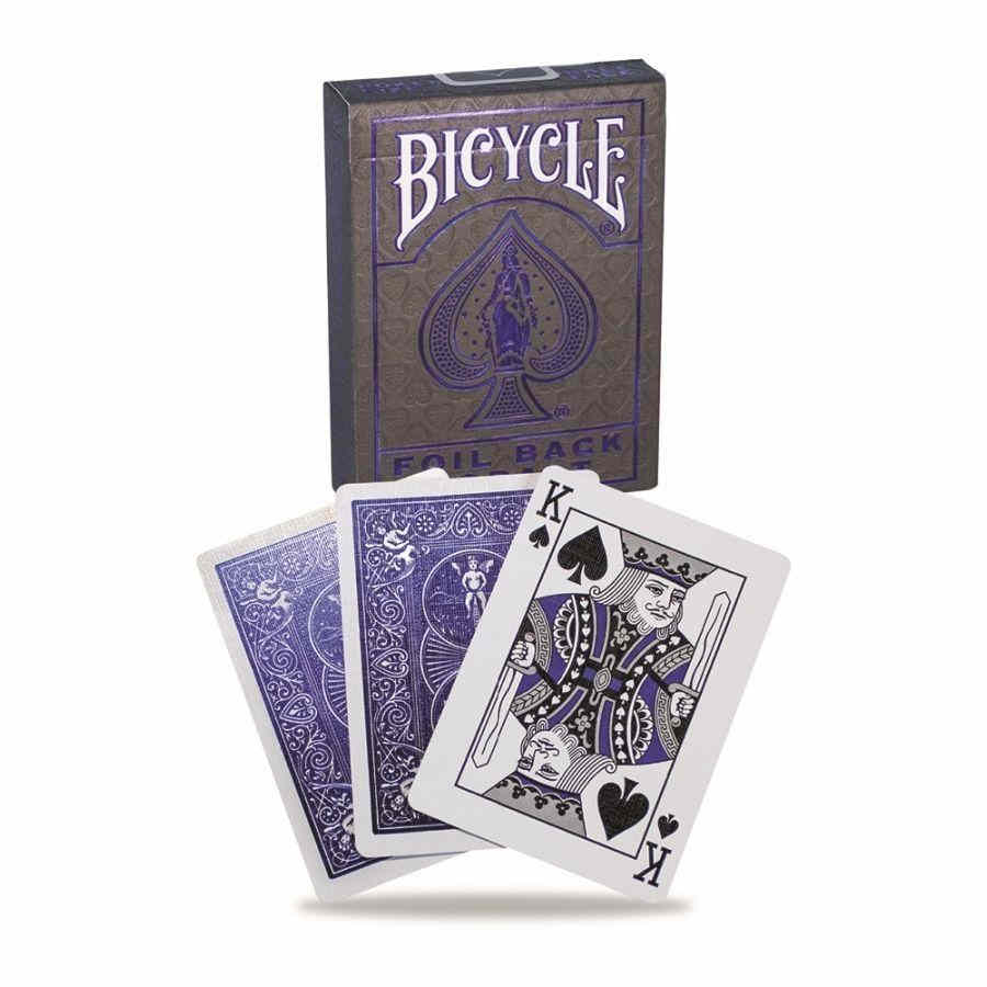 Bicycle Playing Cards: Metalluxe Blue | Odin's Place