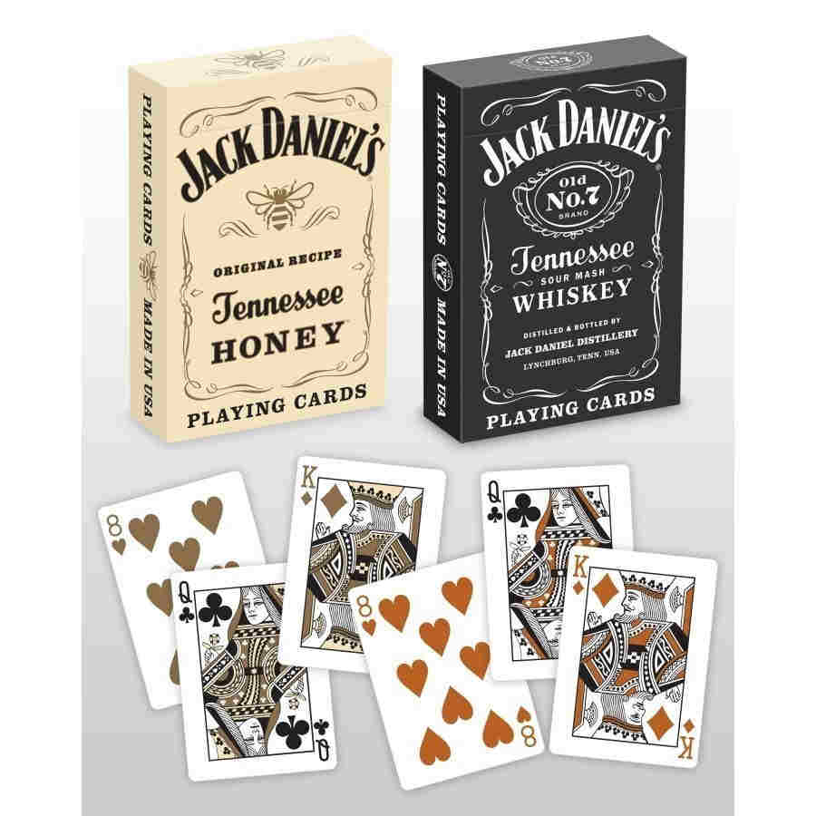 Bicycle Playing Cards: Jack Daniel's Black and Honey | Odin's Place