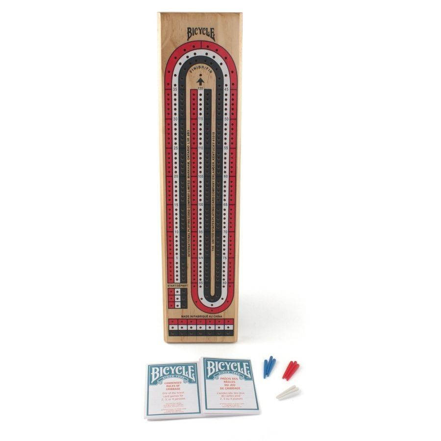 Bicycle 3 Track Cribbage Board | Odin's Place