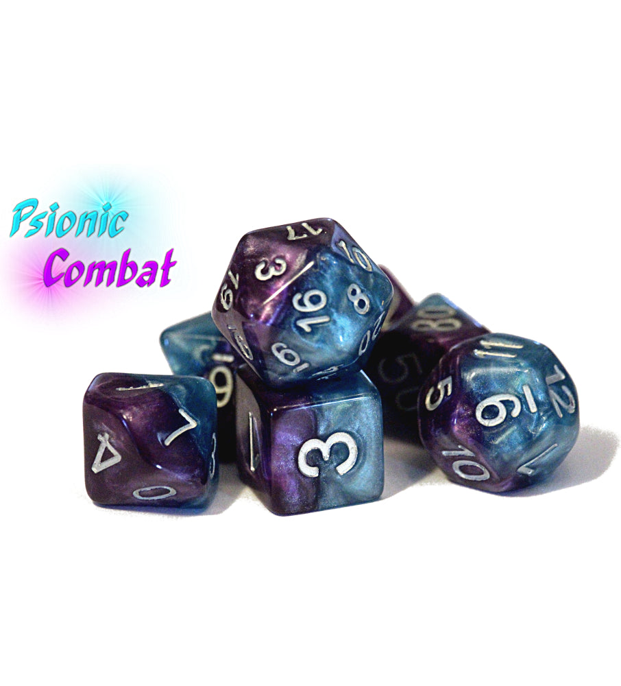 Halfsies Psionic Combat Supernova Poly 7 Set | Odin's Place