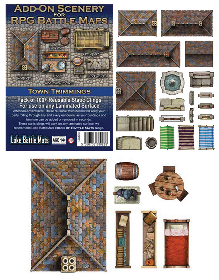 Battle Mats: Add On Scenery - Trimmings | Odin's Place