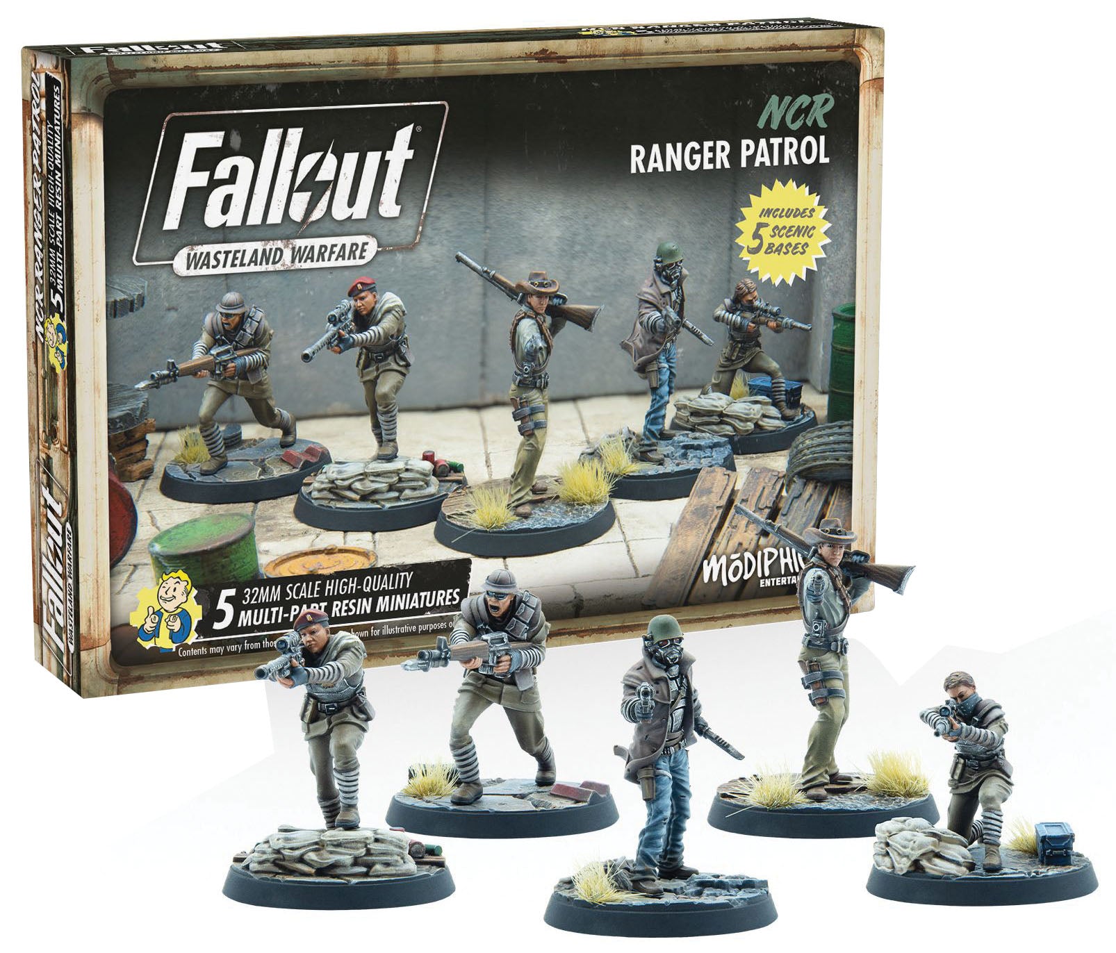 Fallout Wasteland Warfare: NCR Rangers | Odin's Place