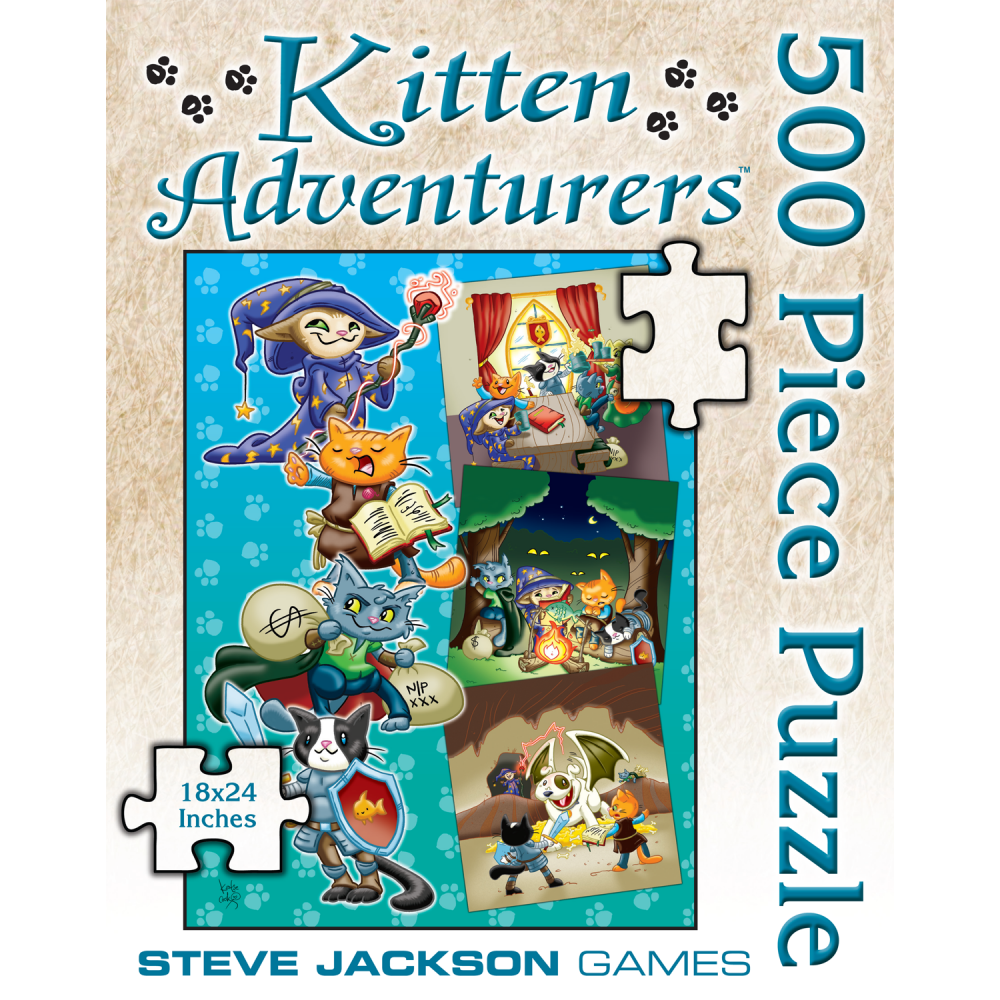 Kitten Adventures 500 Piece Puzzle | Odin's Place