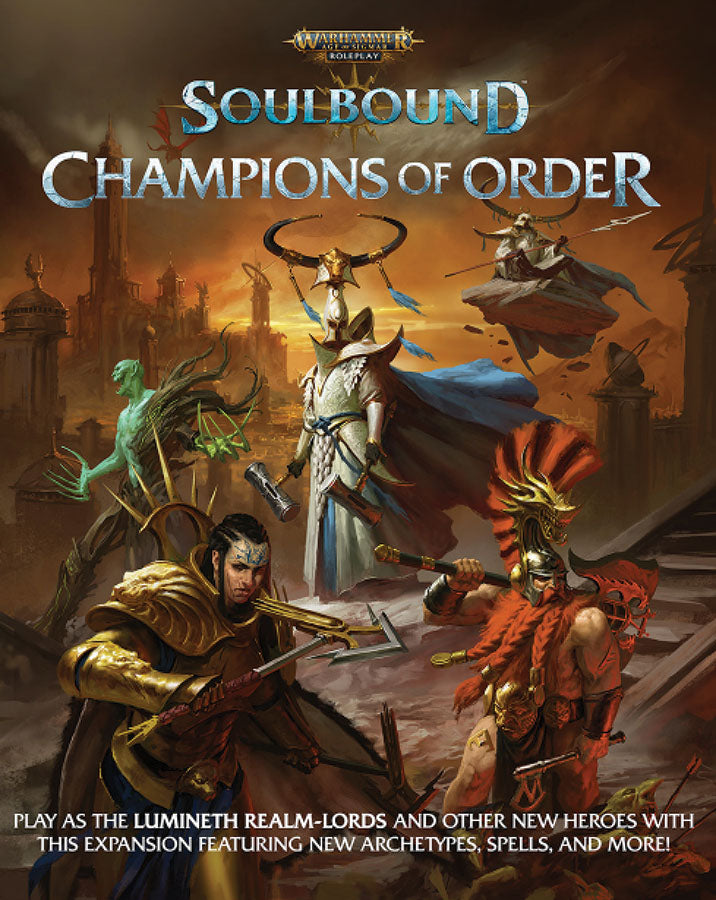 Soulbould RPG Warhammer Age of Sigmar Champions of Order | Odin's Place