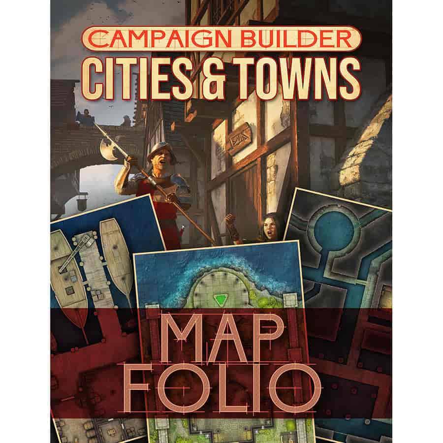 Campaign Builder: Cities and Towns Map Folio | Odin's Place