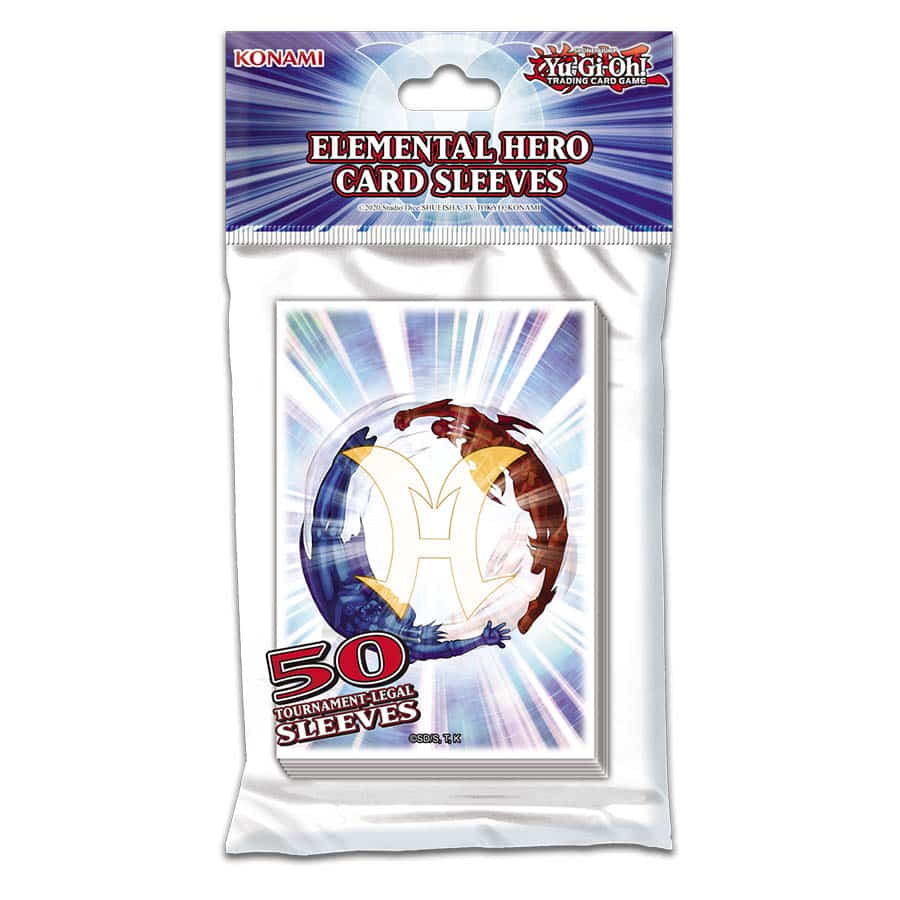 Yu-Gi-Oh! Elemental Hero Card Sleeves (50ct) | Odin's Place