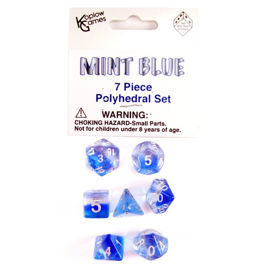 Koplow Mint Blue Poly 7 Set | Odin's Place