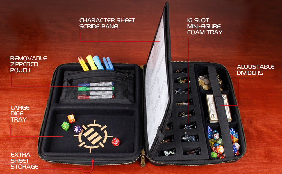 Enhance Gaming: RPG Organizer Case | Odin's Place