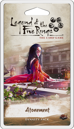 Legend of the Five Rings LCG Atonement Chapter Pack | Odin's Place