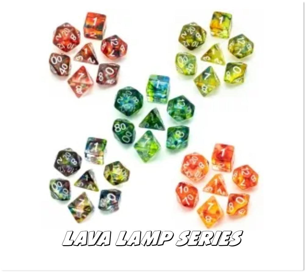 Lava Lamp series dice | Odin's Place