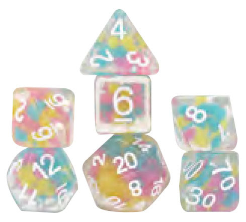 Sirius Dice Poly 7: Lucky Charm Glowworm | Odin's Place