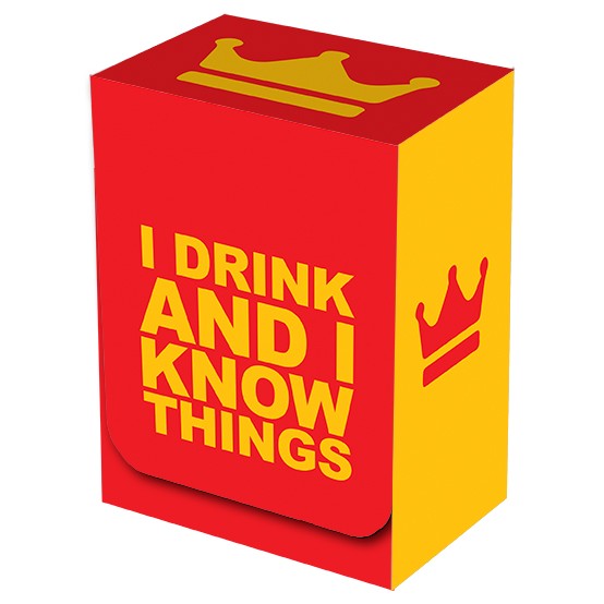 Legion Deck Box: I Drink And I Know Things | Odin's Place