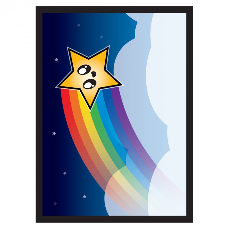 Legion Art Sleeves: Double Matte Rainbow Star | Odin's Place