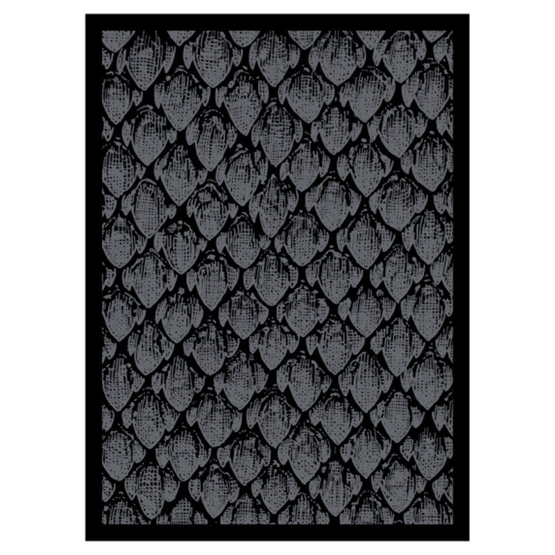 Legion Art Sleeves: Dragon Scales Black | Odin's Place