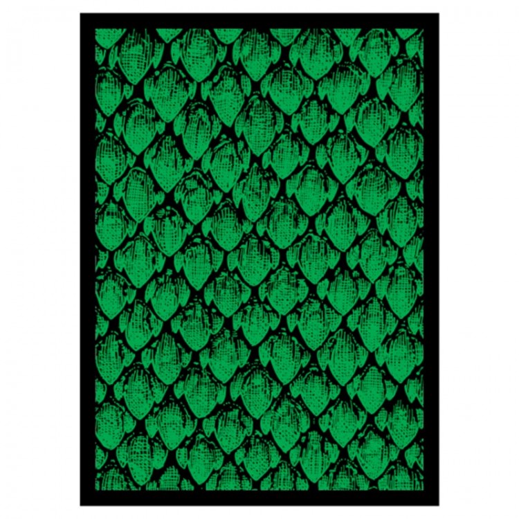 Legion Art Sleeves: Dragon Scales Green | Odin's Place