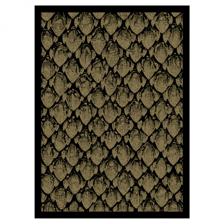 Legion Art Sleeves: Dragon Scales Gold | Odin's Place