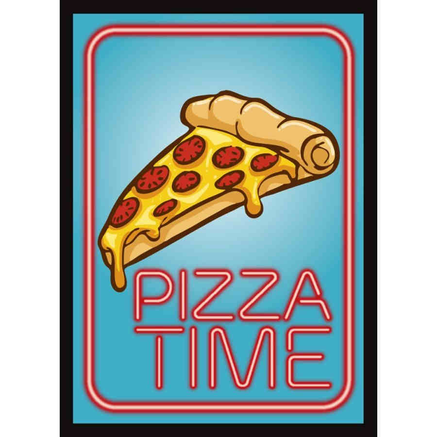 Legion Pizza Time Sleeves Matte 50 count | Odin's Place