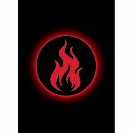 Legion Absolute Iconic Sleeves: Fire  50-Count | Odin's Place
