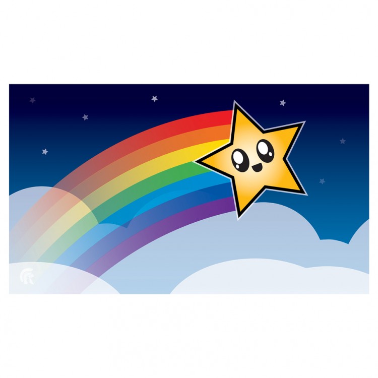 Legion Art Playmats: Rainbow Star | Odin's Place