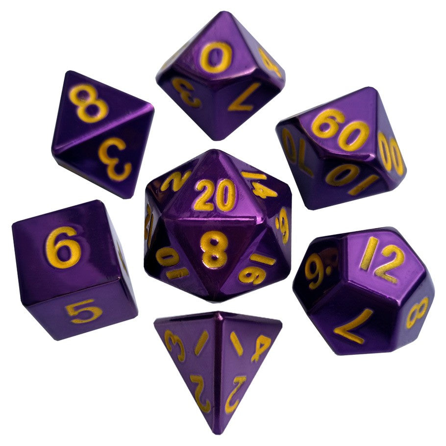 MDG Metal Purple Poly 7 Set | Odin's Place