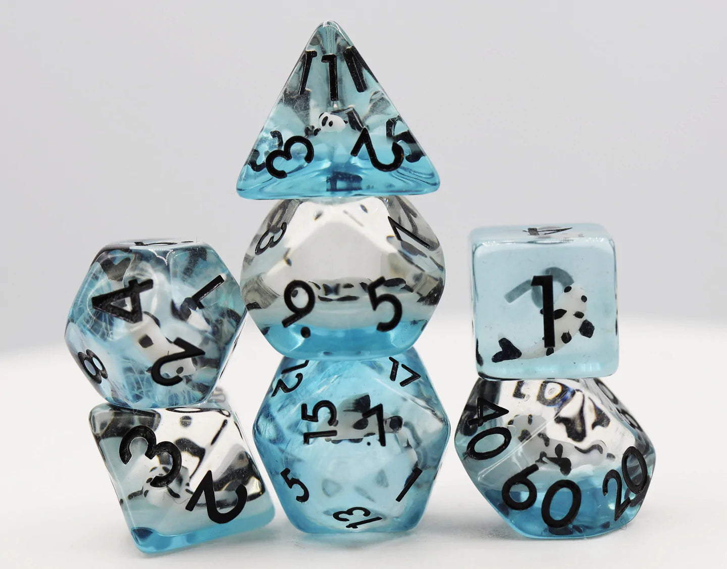 Foam Brain Poly 7 Dice Set: Lucky Koi Fish | Odin's Place