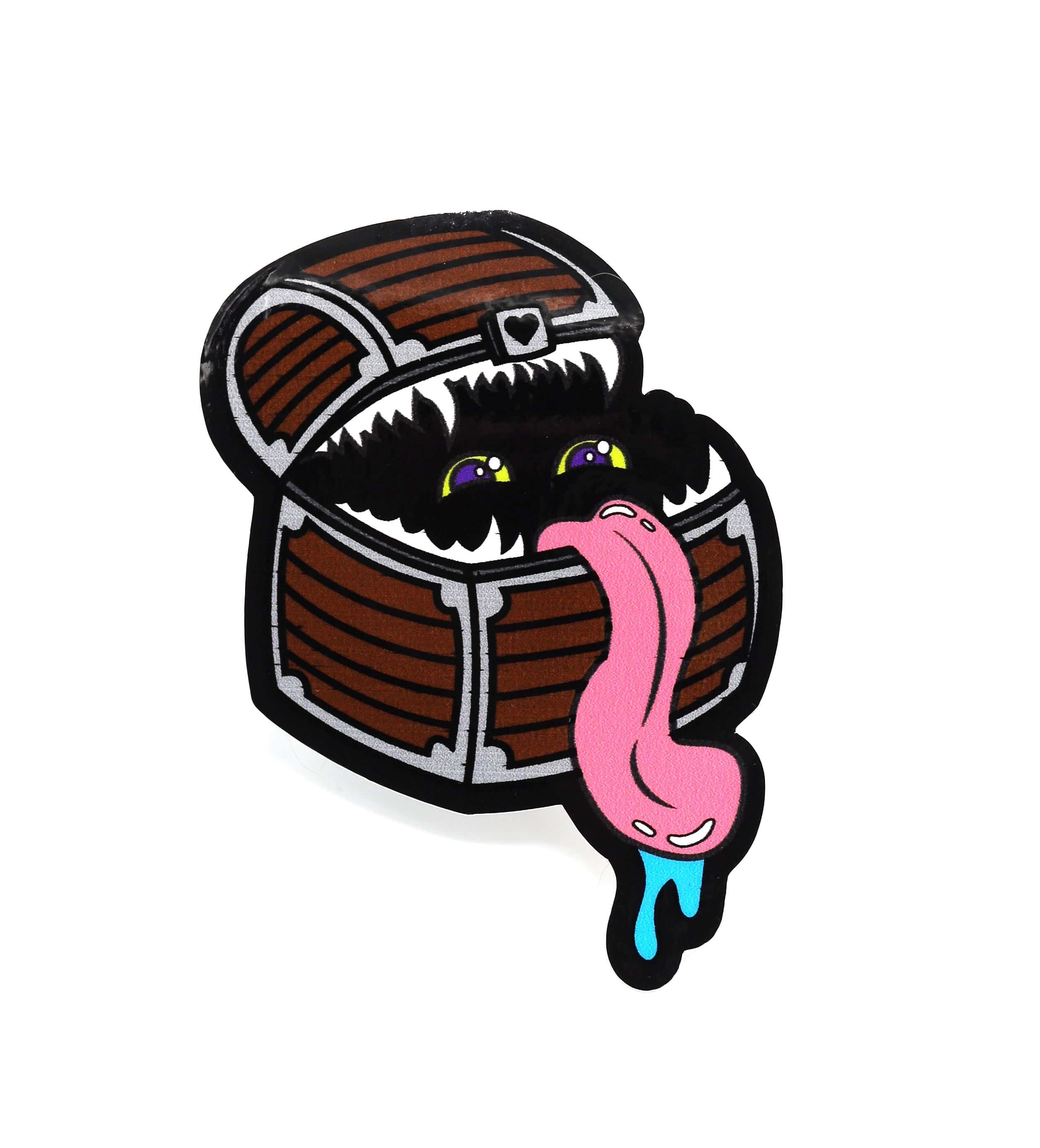 Foam Brain Monster Sticker Mimic | Odin's Place