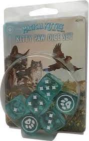Magical Kitties Save the Day: Kitty Paw Dice Set | Odin's Place
