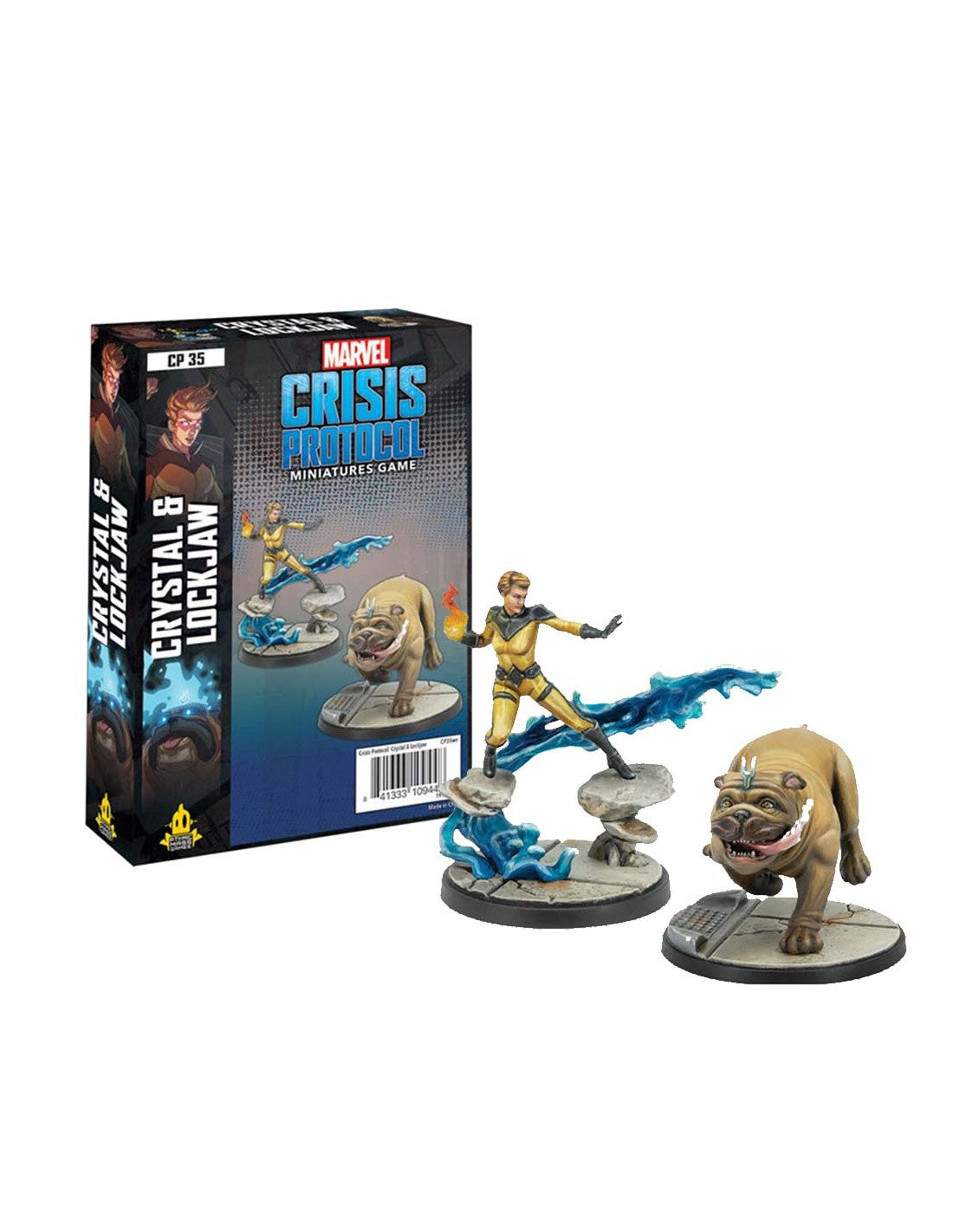 Marvel Crisis Protocol: Crystal and Lockjaw | Odin's Place