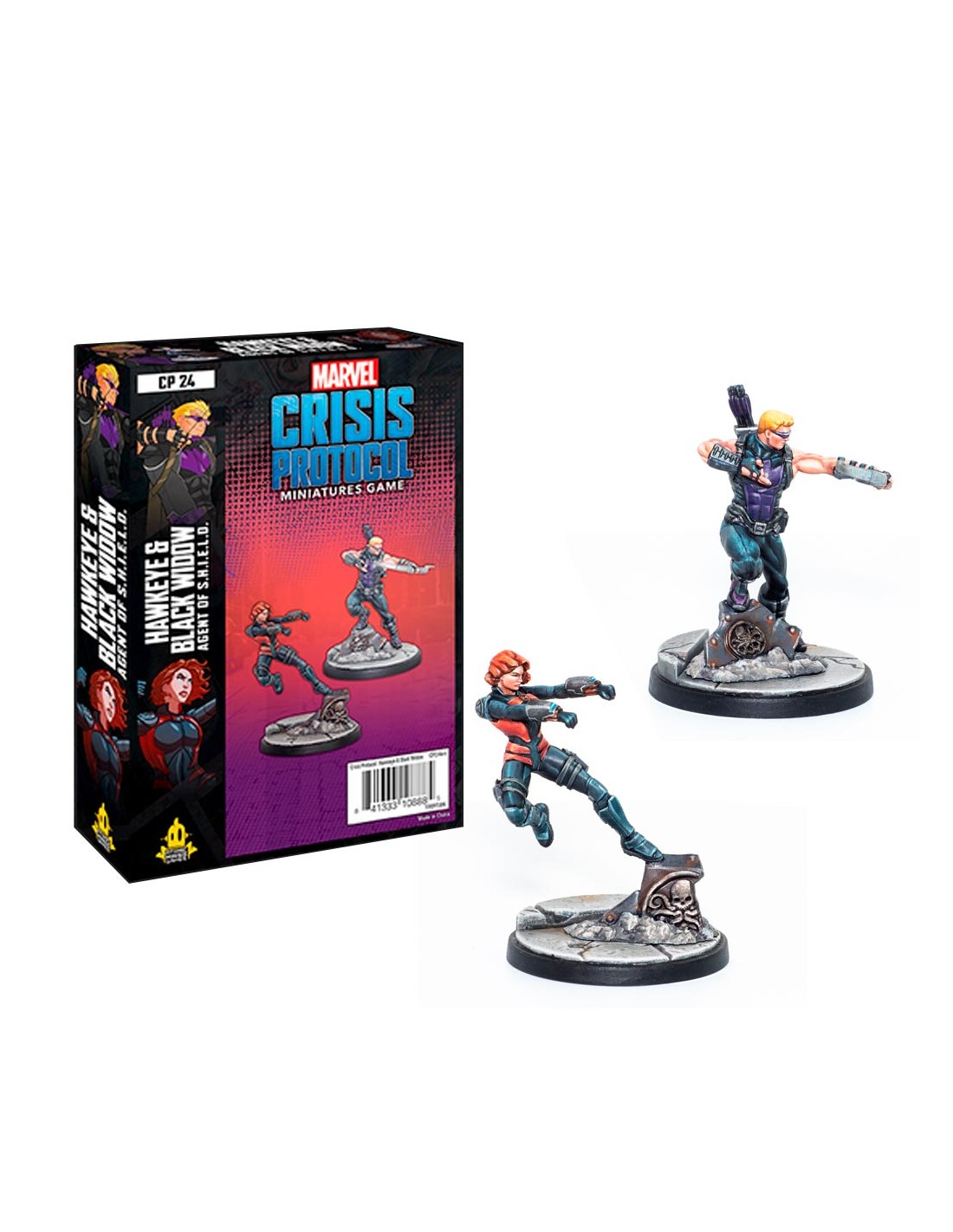 Marvel Crisis Protocol: Hawkeye and Black Widow | Odin's Place