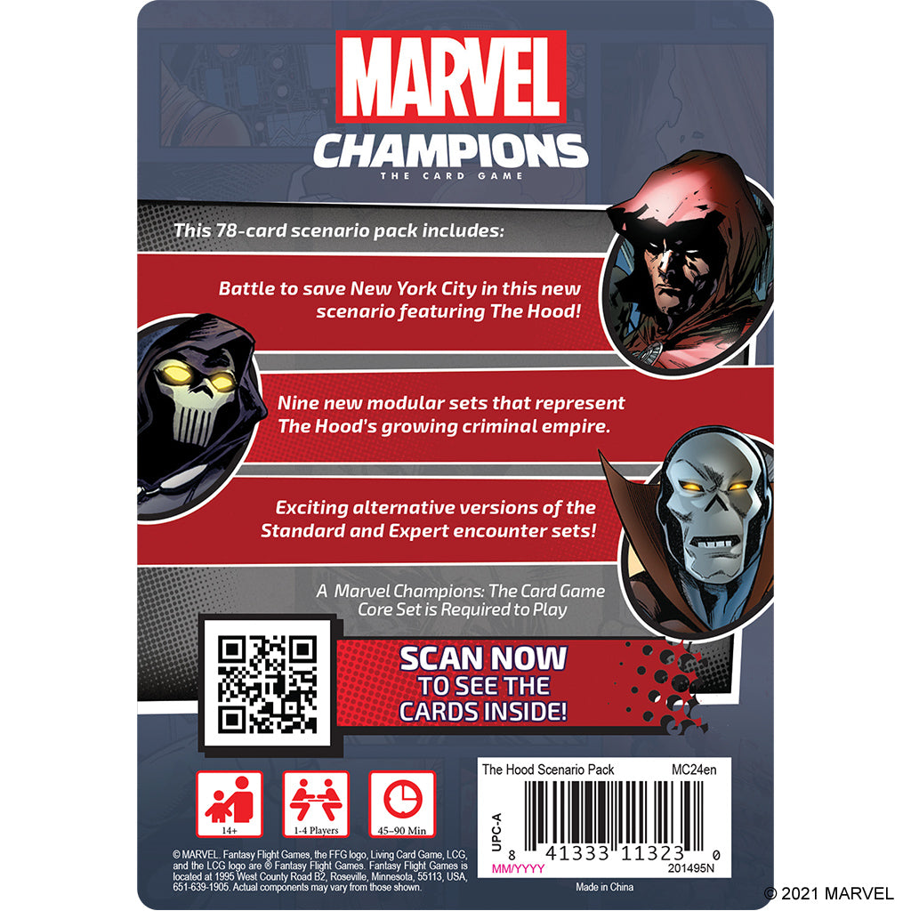 Marvel Champions LCG: The Hood Scenario Pack | Odin's Place