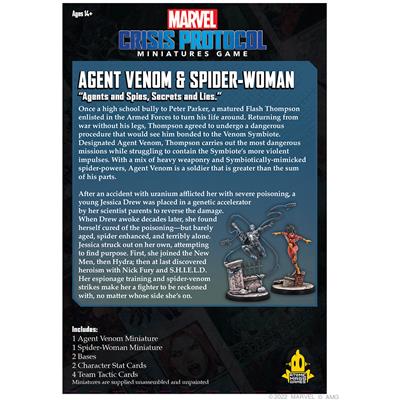 Marvel Crisis Protocol: Agent Venom & Spider-Woman | Odin's Place