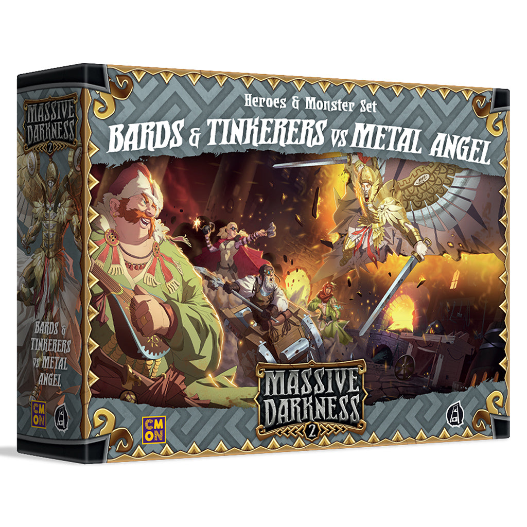 Massive Darkness 2: Bards and Tinkerers vs Metal Angel Expansion | Odin's Place
