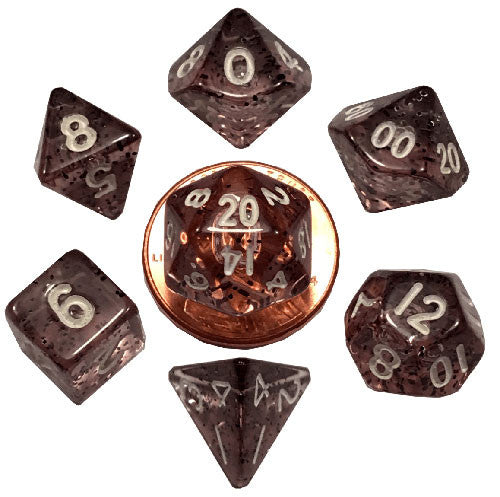 MDG Mini Ethereal Black Poly 7 Set | Odin's Place