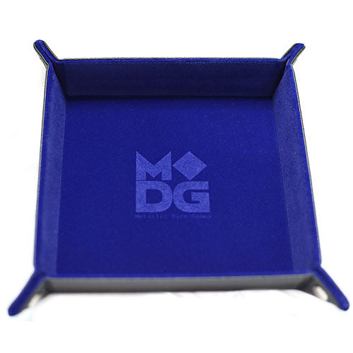 MDG Dice Tray square blue | Odin's Place