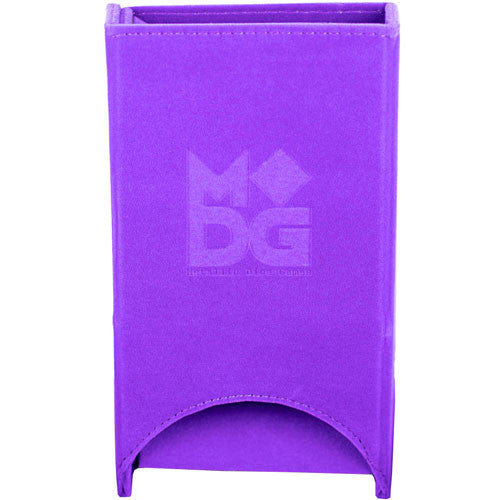 MDG Fold Up Velvet Dice Tower Purple | Odin's Place
