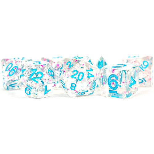 MDG Clear Confetti Poly 7 set | Odin's Place