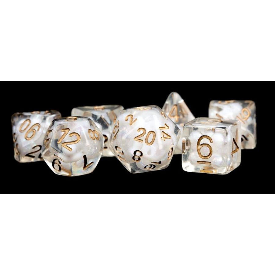 MDG Poly 7 Set: Pearl with Copper | Odin's Place