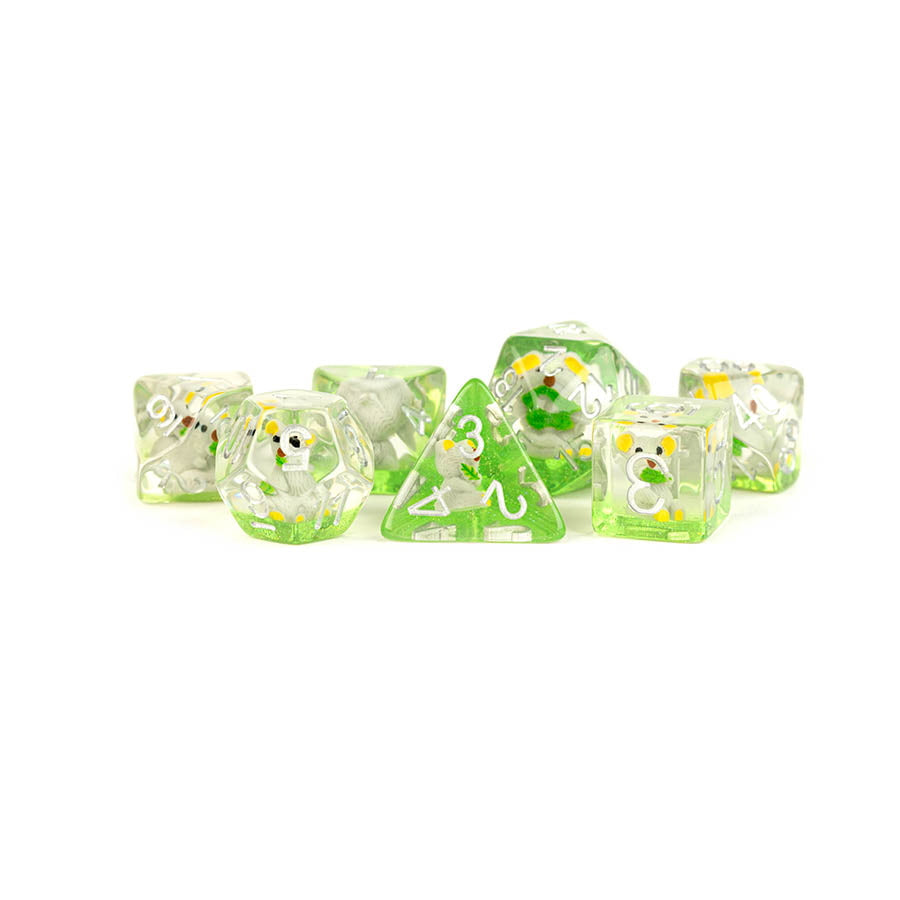 MDG 16mm Resin Poly Dice Set: Koala Dice | Odin's Place