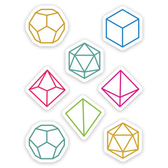 Forged Gaming: D&D Themed Vinyl Stickers | Odin's Place