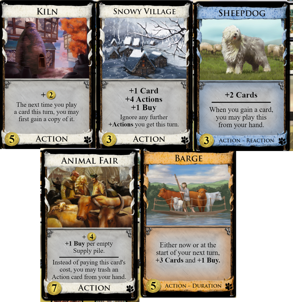 Dominion: Menagerie Expansion | Odin's Place
