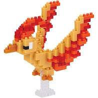 Nanoblock Pokemon Moltres | Odin's Place